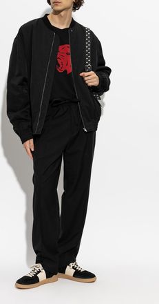 Valentino Garavani T-shirt With Print, Mens, Black