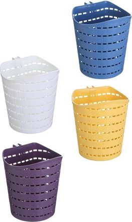 OEM Juego De Cestas De Almacenamiento - Cestas Organizadoras Para El Ba&ntilde;o - Dise&ntilde;o Colgante - 4 Piezas - Varios Colores