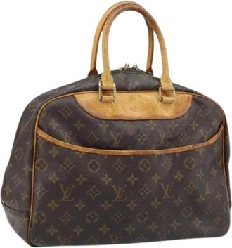 Louis Vuitton Pre-owned Vintage Monogram Handtas - Dames - Vintage Handtas - Bruin - ONE Size - Leer - Vintage
