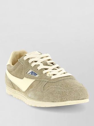 Autry leather windspin low-top sneakers
