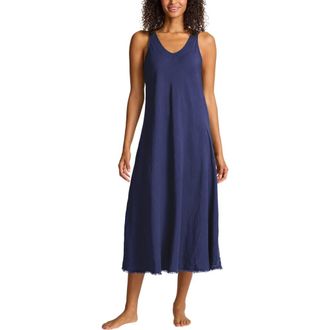 Tommy Bahama St. Lucia Cover-Up Midi Dress in Mare Navy at Nordstrom, Size X-Small