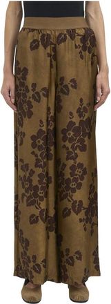Uma Wang UMA Wang - Pansy Broek - Dames - Broeken - Bruin - Maat: XS Viscose