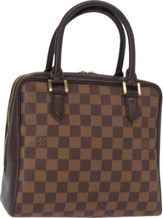 Louis Vuitton Pre-owned Vintage Canvas Handtas - Dames - Vintage Handtas - Bruin - ONE Size - Vintage