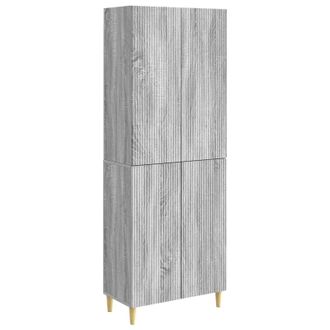 vidaXL Juego De Armarios 2 Uds. Madera De Ingenier&iacute;a Vidaxl