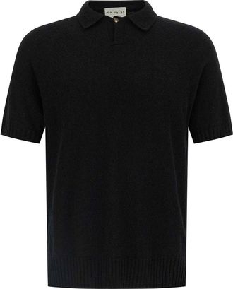 Maryya Spongy Effect Polo Shirt