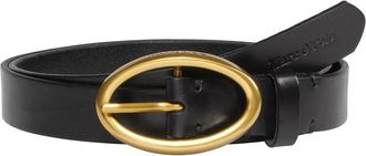 Marc O'Polo Lederg&uuml;rtel MARC OPOLO, Damen, Gr. 100, schwarz, Rindsleder, G&uuml;rtel Lederg&uuml;rtel, mit elegantem, minimalistischen Design