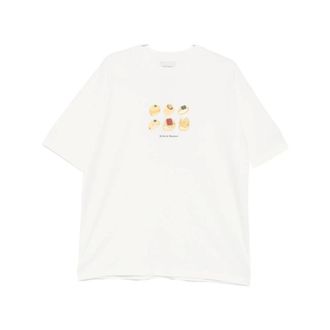 Dr&ocirc;le de Monsieur Tops, Heren, Wit, XL, Graphic T-shirt