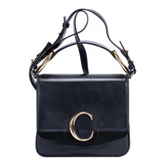 Chlo&eacute; Small C Crossbody Small schoudertas