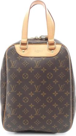 Louis Vuitton 1998 Excursion handtas met monogram - Bruin