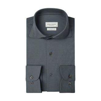 Profuomo Dresshemd Ppxh 10032O - Heren - Casual Overhemden - Blauw - 3XL - Denim - Overhemden