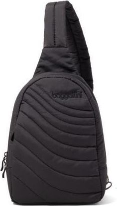 Baggallini Set Wave Sling Bag in Black Wave Puff at Nordstrom
