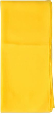 Max Mara Meandro zijden sjaal - Geel