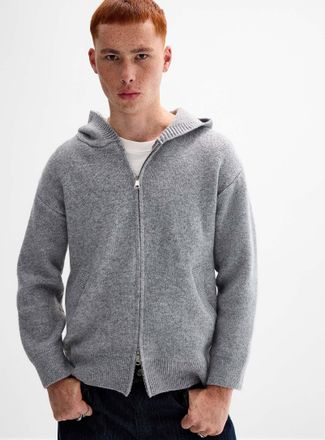 Djab Mens Knit zipped hoodie Imported from Seoul