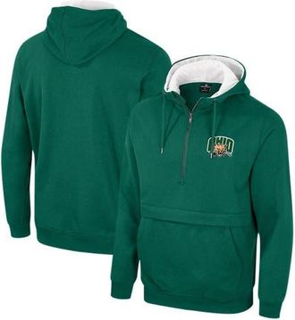 Colosseum Mens Colosseum Green Ohio Bobcats Team Half-Zip Pullover Hoodie at Nordstrom, Size Small