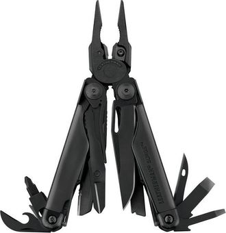Leatherman 830278 Surge Pinza Multiuso 21 Strumenti Lama Liscia E Sega Sostituibile Acciaio 154cm Colore Nero