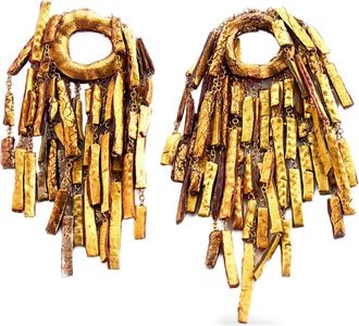 GFW Handgemaakte halskettingen met rechthoekige vormen - Goud