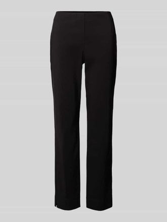 Stehmann Stoffhose mit Bundfalten Modell INA in Black, Gr&ouml;&szlig;e 40