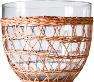 Be Home Rattan Cage Bowl in Natural - Large at Nordstrom