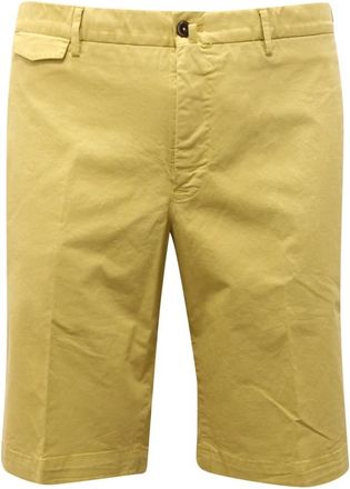 PT01 Stretch Bermuda Shorts - Heren - Korte Broeken - Groen - XL - Katoen - Korte Broeken