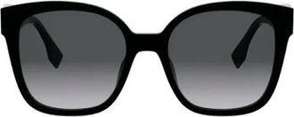 Fendi FE40186i Zonnebril - unisex - Zonnebrillen - Zwart - ONE Size - Accessoires