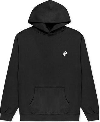 Dalix Ghost Relaxed Midweight Faded Fleece Hoodie in Faded Black at Nordstrom, Size Xx-Large
