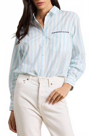 Trovata Gracie Shirt In Isla Stripe