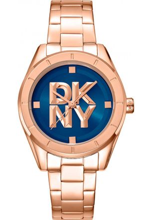 DKNY Womens DK1L016M0075 Ladies Chambers Watch - Rose Gold - One Size