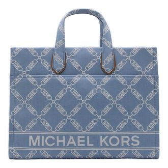 Michael Kors All-over Logo Jacquard Tote Bag