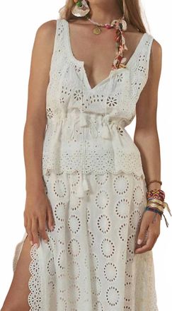 SPELL Yaya Lace Cami In Antique White