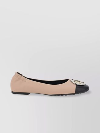 Tory Burch leather ballerina shoes