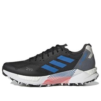 adidas Terrex Agravic Ultra Trail Black Blue Rush H03179