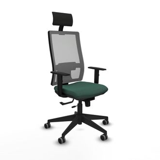 Piqueras y Crespo Silla De Oficina Con Cabecero Piqueras Y Crespo 1d066g1 Verde
