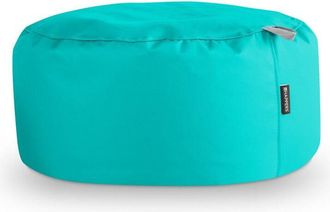 Happers Puff Redondo Polipiel Indoor Turquesa Happers