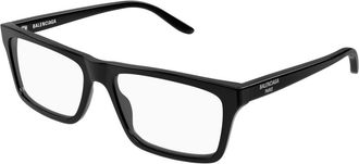 Balenciaga Eyeglasses - Heren - Brillen - Zwart - 57 MM - Accessoires
