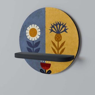 OEM Estante Redondo Scandic Floret Negro