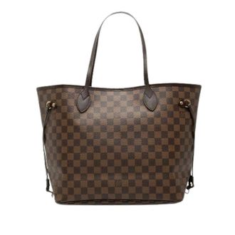 Louis Vuitton Pre-owned Tote Bags, female, Brown, Size: ONE SIZE Pre-owned Neverfull MM Tote
