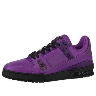 Louis Vuitton Trainers Purple with Black 1A9FJM