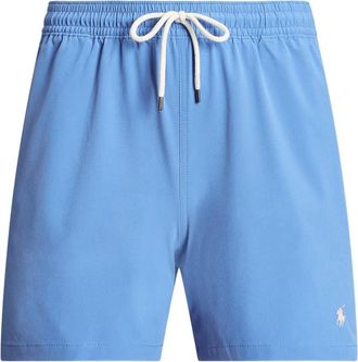 Polo Ralph Lauren Zwembroek met geborduurde pony - Blauw