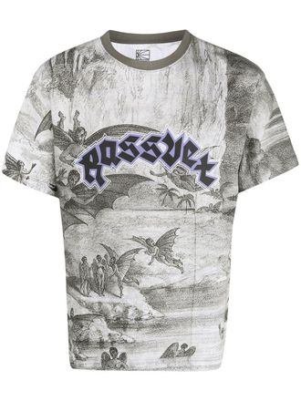 Rassvet Goth cotton T-shirt - Green