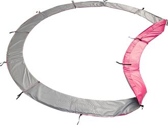 Happy Garden Happy Garden - Alfombra De Protecci&oacute;n Reversible Para Cama El&aacute;stica &Oslash;180cm Cairns Gris/rosa