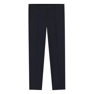 HUGO BOSS Broeken, Heren, Blauw, XS, Kostuumbroek