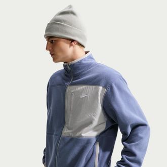 Nike Mens Club Therma-FIT Full-Zip Jacket in Blue | IX7021-491