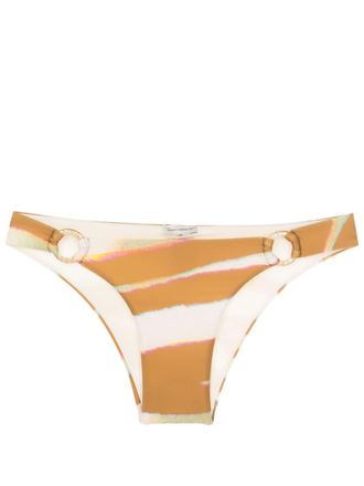 Lenny Niemeyer Slip bikini Oryx con stampa astratta - Toni neutri