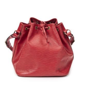 Louis Vuitton Pre-owned Womens Noe PM Shoulder Bag - Red - One Size