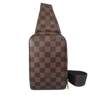 Louis Vuitton Pre-owned Vintage Damier Canvas Sling Bag - Dames - Pre-owned - Bruin - Maat: ONE Size