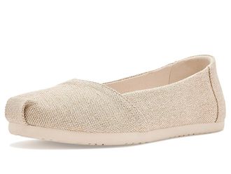 Toms Alpargata Ballet Womens Dress Flat Shoes Gold : 7.5 B - Medium, Textile