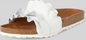 Verbenas Sandalette aus Leder Modell ROCIO NUCLEO VOLANTE in Weiss, Gr&ouml;&szlig;e 39