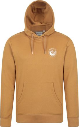 Mountain Warehouse Heren Sunrise Overhead Hoodie (Mosterd)