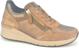 Gabor Bronze Runner Sneakers - Dames - Sneakers - Bruin - 36 1/2 EU - Schoenen