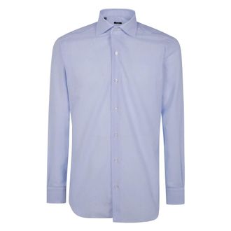 Barba Heren, Overhemden, Blauw, Maat: 4XL